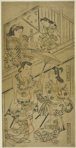 On the Yoshida Highway by Sugimura Jihei