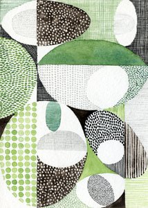 Organic Green Shapes