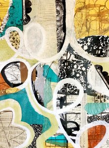 Vibrant Abstract Layers