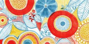 Vibrant Floral Patterns by Susan Black