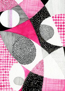 Vibrant Geometric Patterns by Susan Black