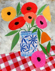 Vibrant Summer Poppies