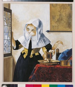Illustration from Cats Galore! A Compendium of Cultured Cats