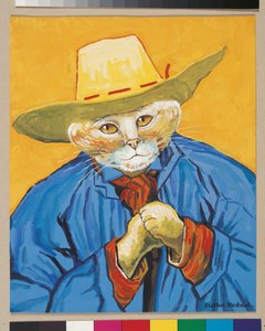 Illustration from Cats Galore! A Compendium of Cultured Cats