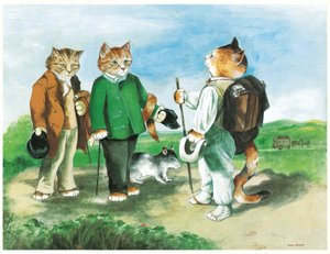 Illustration from The Cats