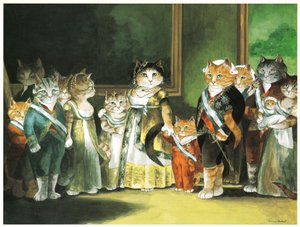 Illustration from The Cats