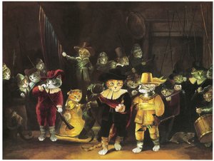 Illustration from The Cats