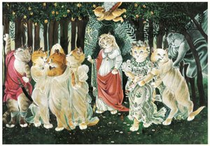Illustration from The Cats