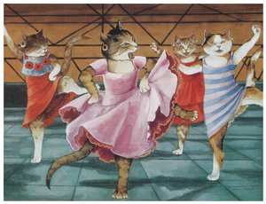 Illustration from the Movie Cats by Susan Herbert