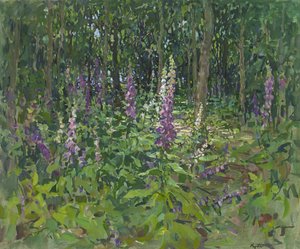 Foxgloves by Susan Ryder