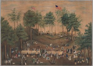 Anti-Slavery Picnic at Weymouth Landing, Massachusetts