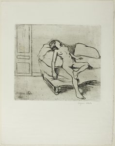 Louise Nude on a Sofa