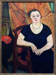 Madame Georges Kars by Suzanne Valadon