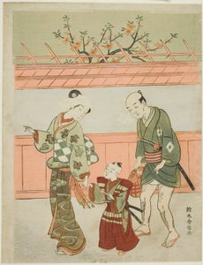 A Spring Outing by Suzuki Harunobu