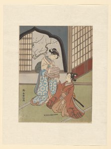 A Couple with Birdcage