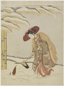 Mitate of Meng Zong, One of the Twenty-four Paragons of Filial Piety by Suzuki Harunobu