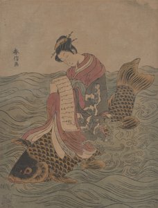 Parody of a Chinese Immortal by Suzuki Harunobu