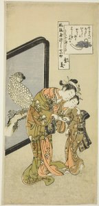 Parrot Komachi (Omu Komachi), from the series The Seven Fashionable Aspects of Komachi (Furyu yatsushi nana Komachi)