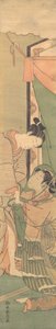 Parting of Lovers: The Morning After by Suzuki Harunobu
