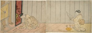 The Archery Gallery by Suzuki Harunobu