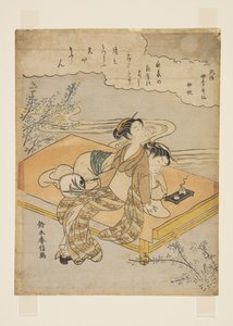 The Eighth Month: Mid-Autumn by Suzuki Harunobu