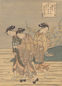 The Tama River at Ide, Yamashiro Province