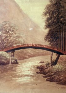 The Bridge by Suzuki Harunobu