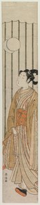 Young Man Playing Football, Late 1760s by Suzuki Harunobu