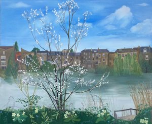 Pond No 1, Hampstead Heath, 2025 by Suzy Fasht