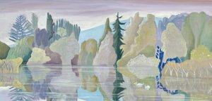The Tranquil Lake, 2024 by Suzy Fasht