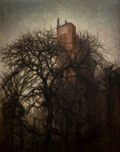 Ruins of the Castle of Koldinghus by Svend Hammershöi