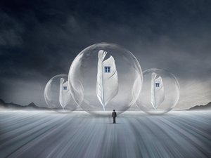 Dream Bubble Houses by Swarnendu Ghosh