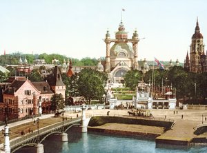 View of Djurgården Island in Stockholm