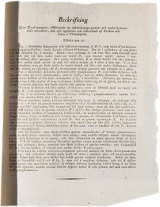 Description of hydraulic technology in Philadelphia from Klinckowstroms Atlas of the United States, 1824
