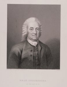 Emanuel Swedenborg at the Age of 80, engraved by W. Holl, from World Religion