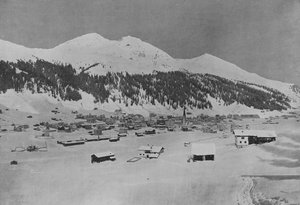 Davos-Platz and the Strelahorn by Swiss Photographer