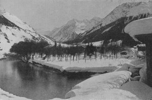 Winter Landscape at Klosters, Grisons