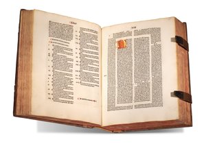 De civitate Dei, with Commentary by Thomas Waleys and Nicolaus Trivet, by Augustine of Hippo, Printed 1489 by Swiss School