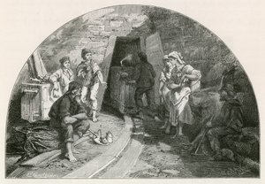 Entrance to the Salt Mines of Bex by Swiss School