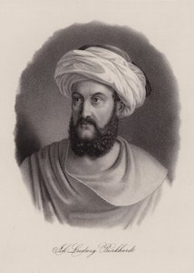 Johann Ludwig Burckhardt, Swiss traveller and geographer by Swiss School