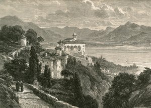 Pilgrimage Church of the Madonna Del Sasso, near Locarno by Swiss School