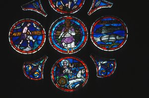 Rose Window (Detail) by Swiss School