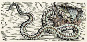 Sea Monster, illustration from 
