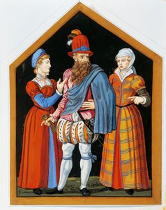 Two Prostitutes and the Pimp