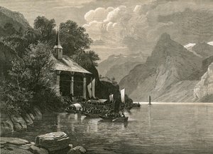 Tells Chapel on the Tellenplatte, Bay of Uri