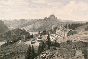 The Rigi-Kaltbad, looking towards Mount Pilatus by Swiss School