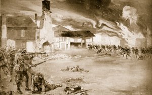 French defeat the German Imperial Guard in a village which changed hands four times, 1914-19
