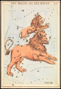 Leo Major and Leo Minor (c.1825)