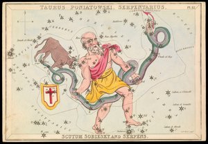 Taurus Poniatowski, Serpentarius, Scutum Sobiesky and Serpens, c.1825
