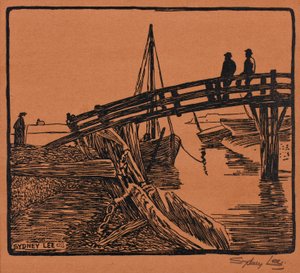 The Bridge, Walberswick by Sydney Lee